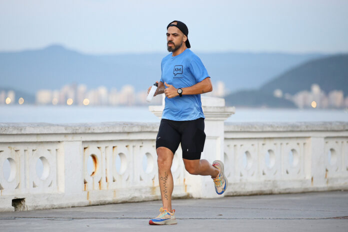 Correndo em Santos cedo